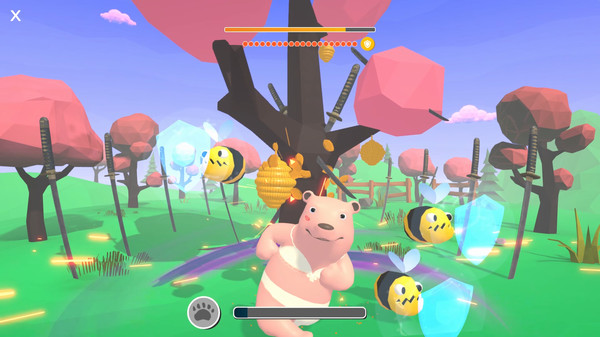 Screenshot z Chubby Bear Smash