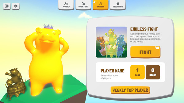 Screenshot z Chubby Bear Smash