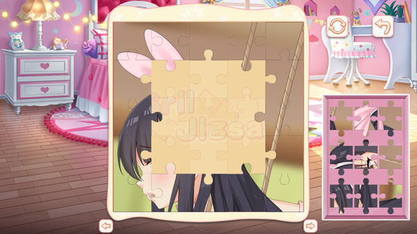 Girl Jigsaw screenshot 3