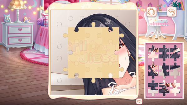 Girl Jigsaw screenshot 4