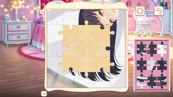 Girl Jigsaw screenshot 5