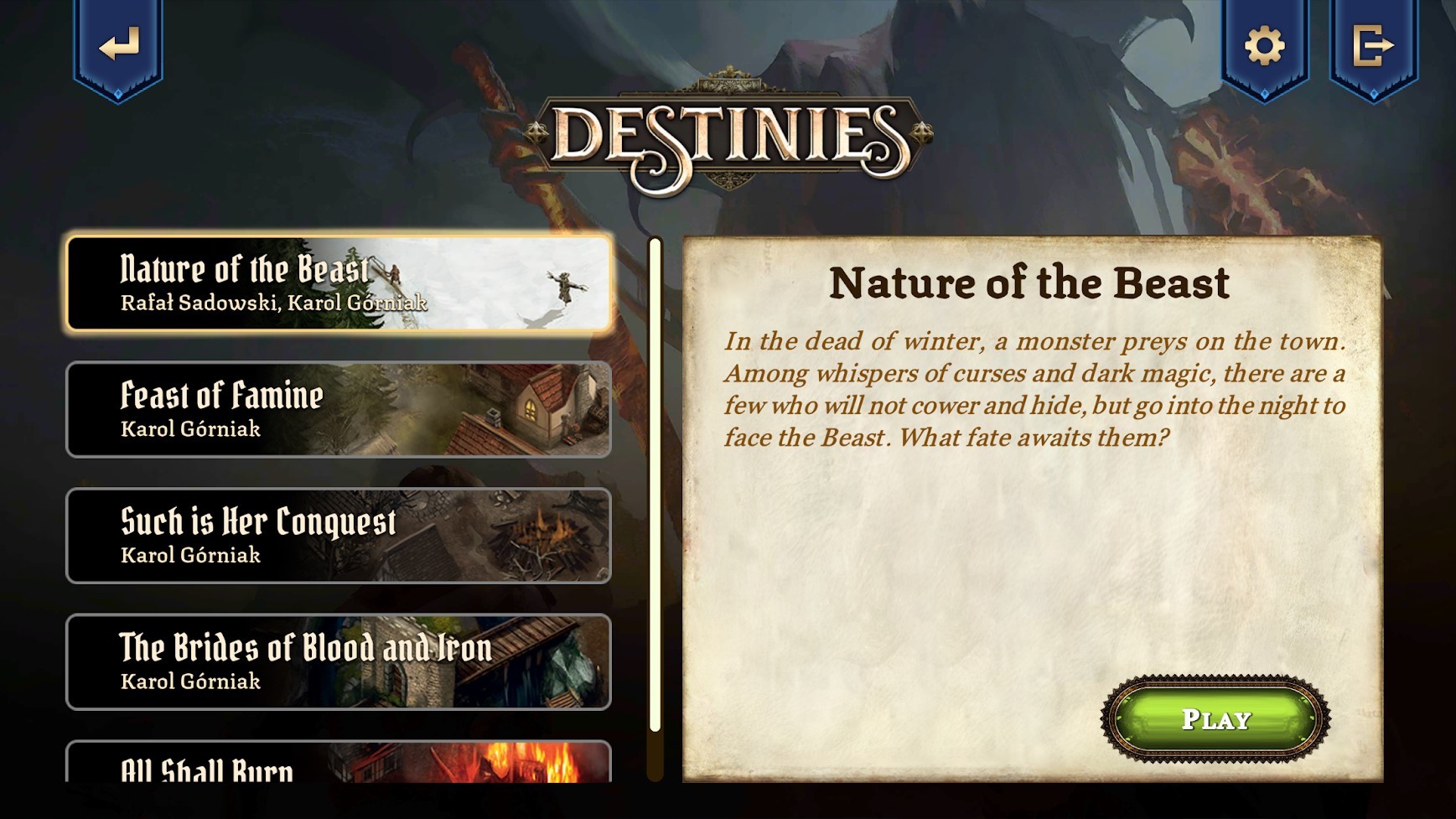 Destinies Featured Screenshot #1