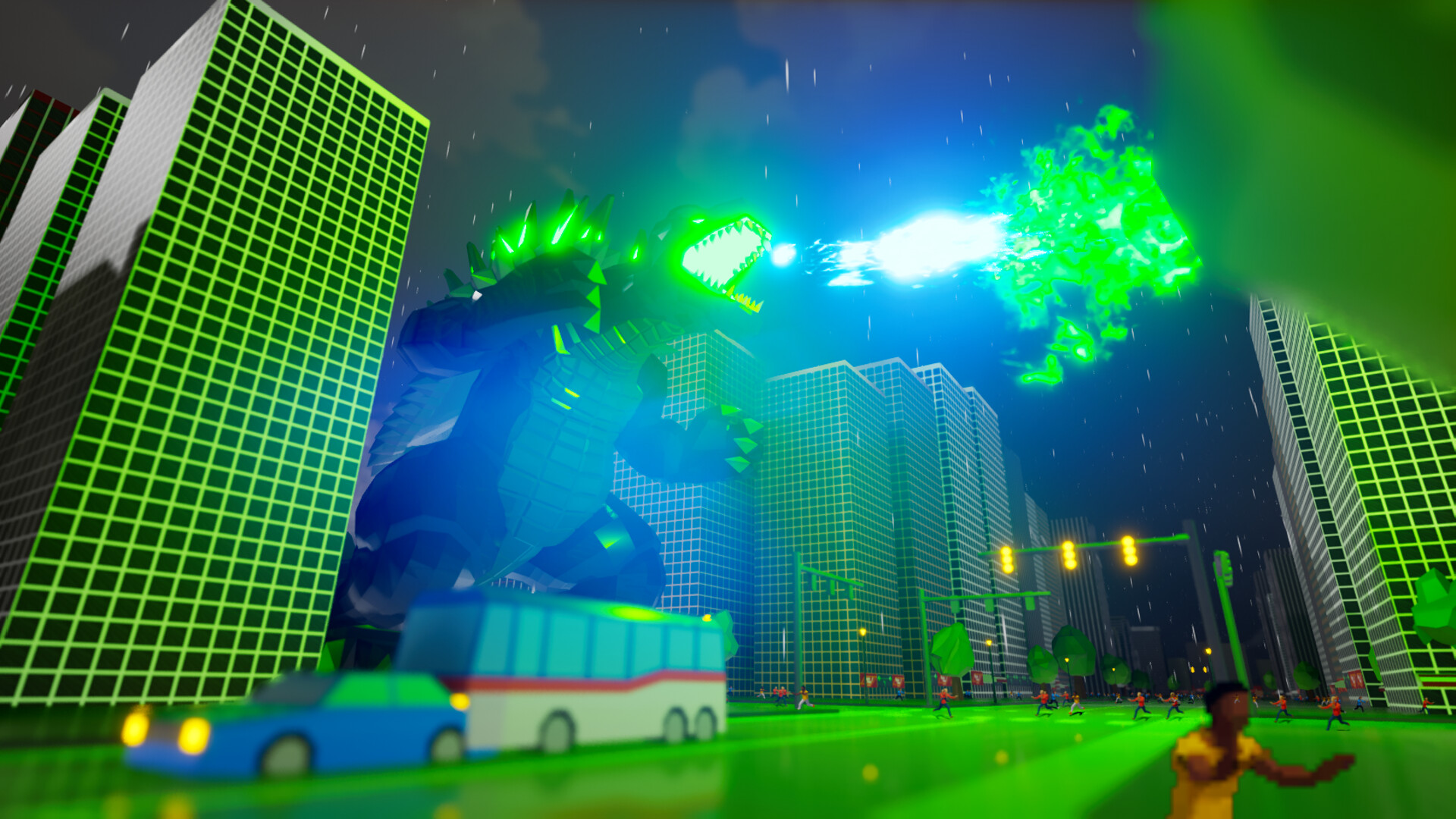 Скриншот Excidio The Kaiju Simulator — кадр 7