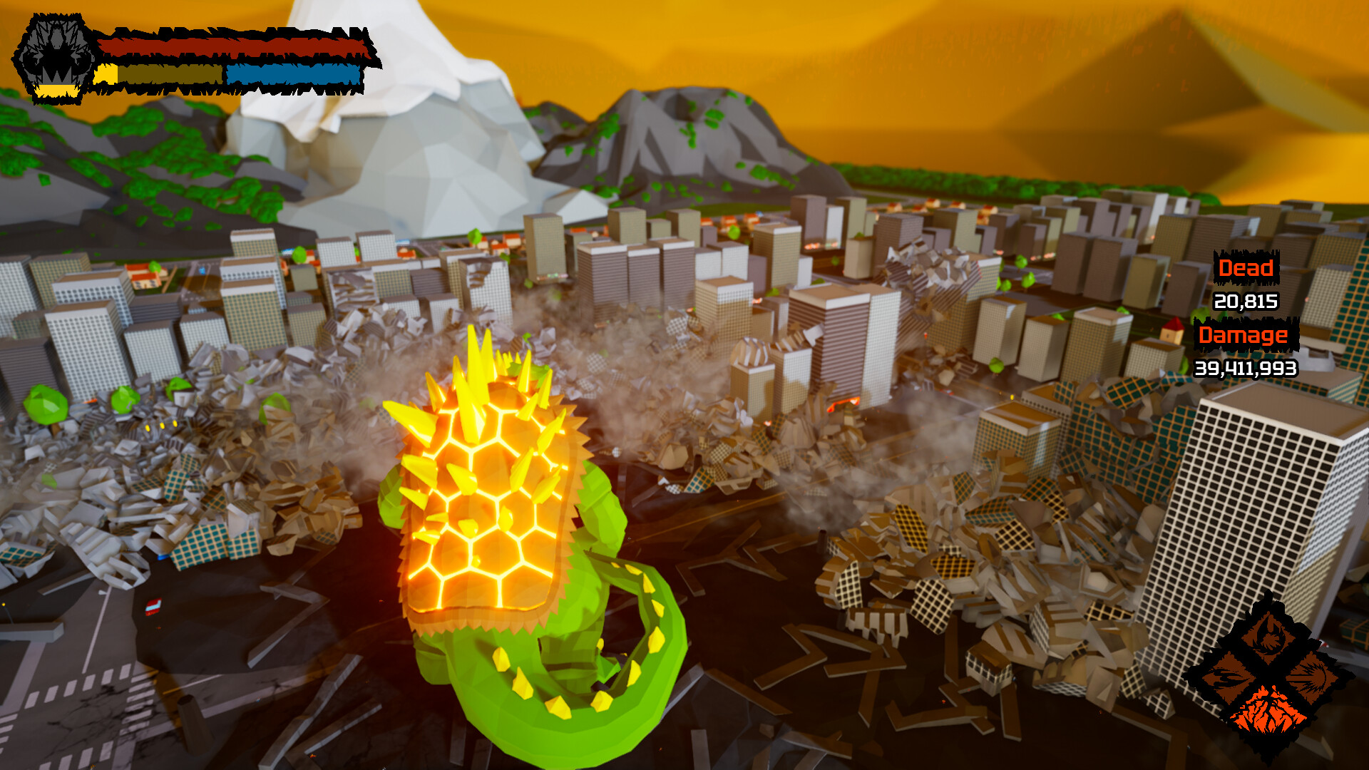 Excidio The Kaiju Simulator screenshot #1