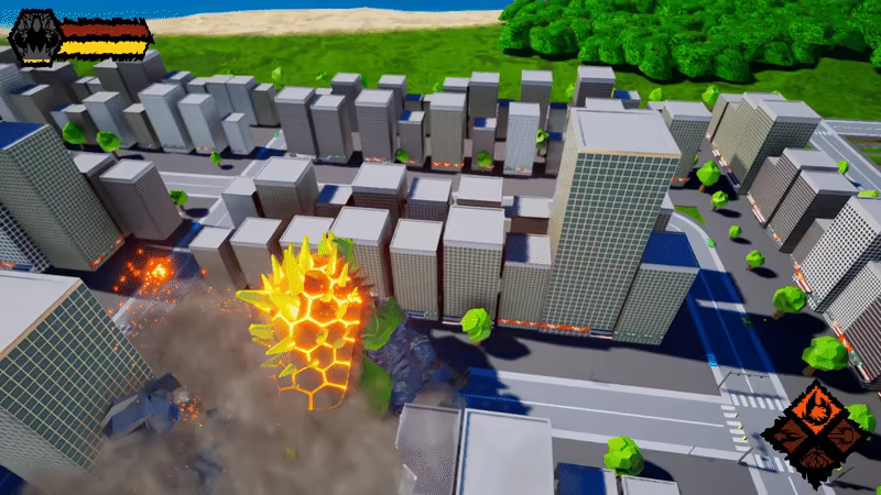 Excidio The Kaiju Simulator video 2