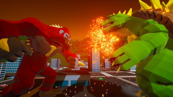 Screenshot z Excidio the Kaiju Simulator