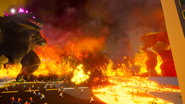 Screenshot z Excidio the Kaiju Simulator