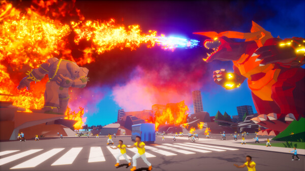 Screenshot z Excidio the Kaiju Simulator