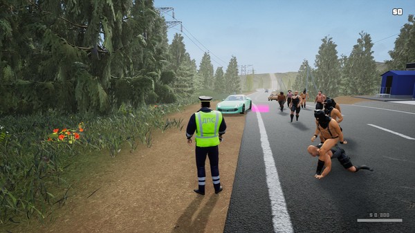 GAI Stops Auto: Right Version Simulator.