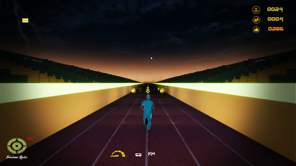 Screenshot z Quarantine Run