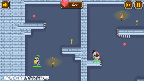 Screenshot z Knight Flight