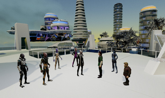 Screenshot z Vagabond Starship