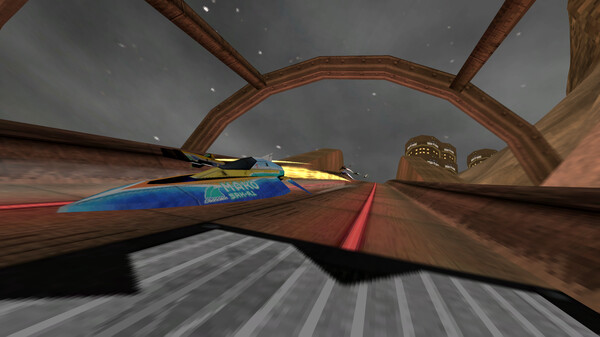 Screenshot z BallisticNG - Maceno Island Screenshot z BallisticNG - Maceno Island