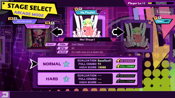 Screenshot z Beat Souls