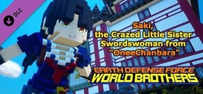 EARTH DEFENSE FORCE: WORLD BROTHERS - Saki, the Crazed Little Sister Swordswoman from "OneeChanbara"