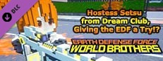 EARTH DEFENSE FORCE: WORLD BROTHERS - Hostess Setsu from Dream Club, Giving the EDF a Try!? Small Capsule Image