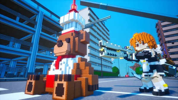 Screenshot z EARTH DEFENSE FORCE: WORLD BROTHERS - Hostess Setsu from Dream Club, Giving the EDF a Try!? Screenshot z EARTH DEFENSE FORCE: WORLD BROTHERS - Hostess Setsu from Dream Club, Giving the EDF a Try!?