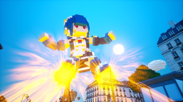 Screenshot z EARTH DEFENSE FORCE: WORLD BROTHERS - Hostess ILI from Dream Club, Giving the EDF a Try!?