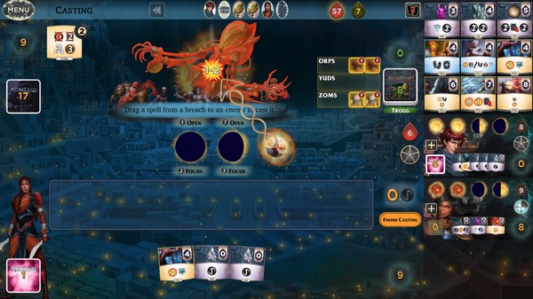 Screenshot z Aeon's End - The Depths