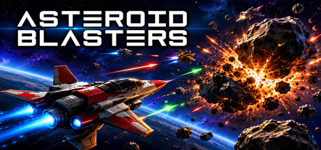 Asteroid Blasters - similar game to Gossamer Matrix by Paul Connor
