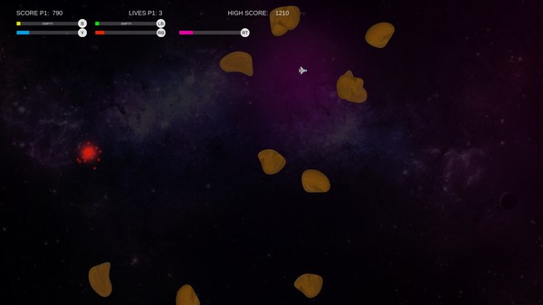 Screenshot 4 of Asteroid Blasters - final gameplay screenshot