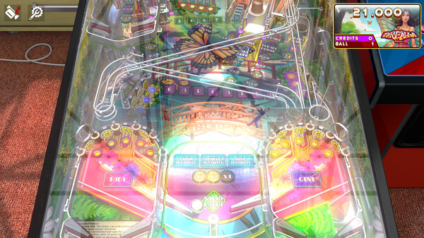 Zaccaria Pinball - Farfalla Deluxe Pinball Table