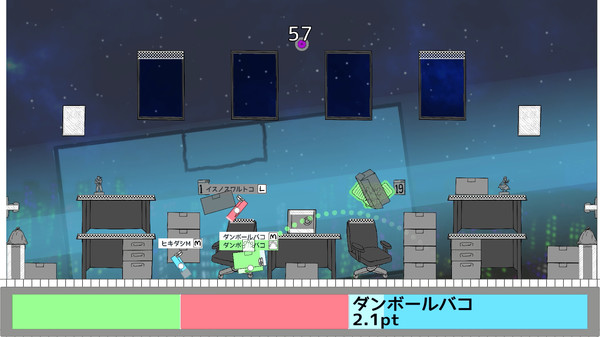 お掃除ロボット対戦 "ゴミバトラズ" Demo screenshot 1