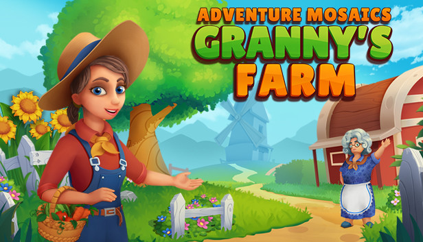 Adventure Mosaics. Granny’s Farm on Steam