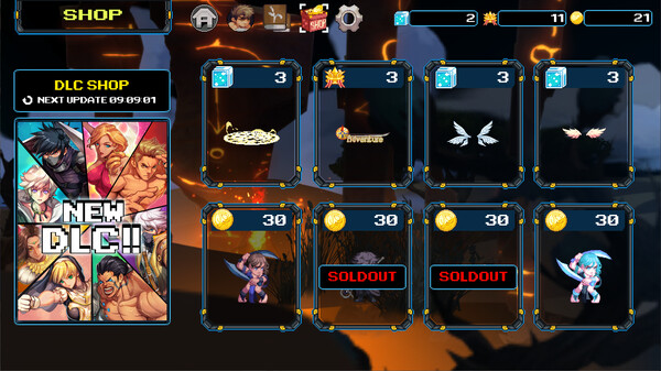 Screenshot z Pixel Ground