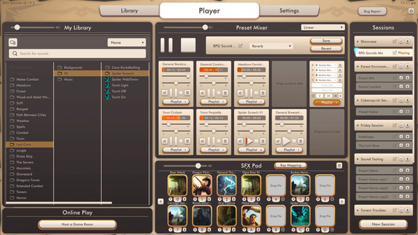 RPG Sounds - Desert Dungeon - Sound Pack - Michael Ghelfi Signature