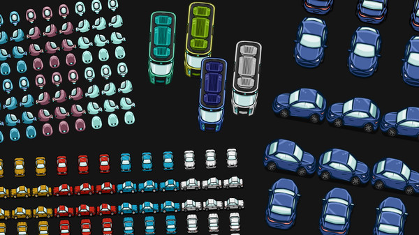 KHAiHOM.com - RPG Maker MZ - Futuristic Vehicles