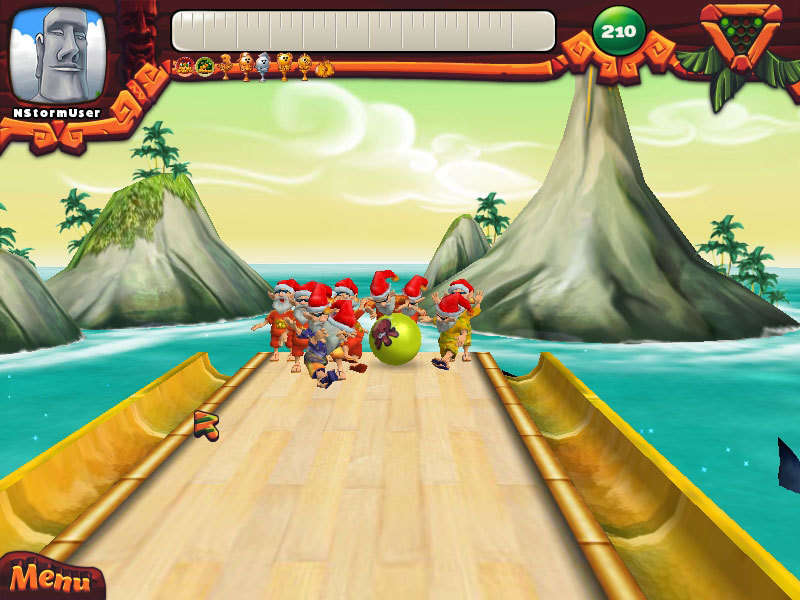 Elf Bowling: Hawaiian Vacation screenshot 3