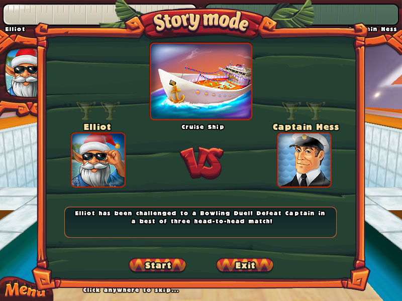 Elf Bowling: Hawaiian Vacation screenshot 4