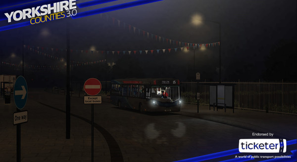 Screenshot z OMSI 2 Add-on Yorkshire Counties