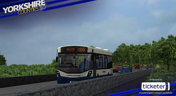 Screenshot z OMSI 2 Add-on Yorkshire Counties