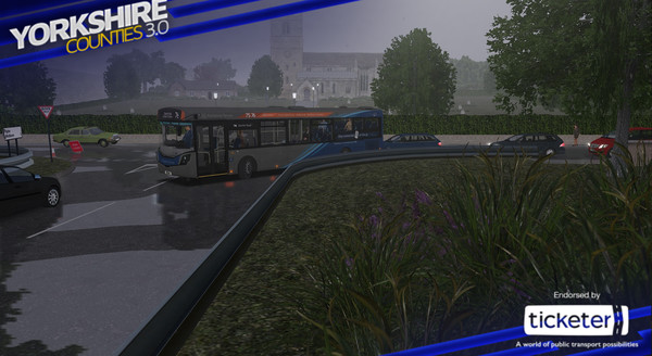 Screenshot z OMSI 2 Add-on Yorkshire Counties