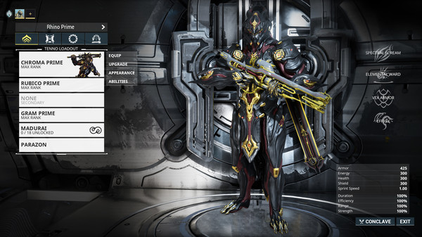 Warframe: Prime Vault – Zephyr & Chroma Dual Pack