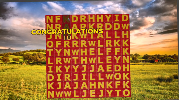 Screenshot z Word Hunt Fever