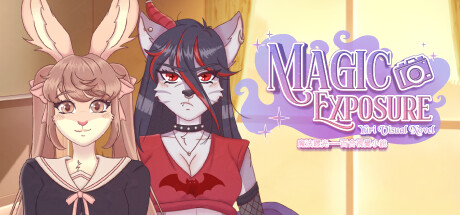 Magic Exposure – Yuri Visual Novel banner image