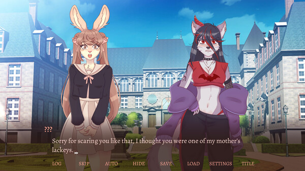 Screenshot 2 of Magic Exposure – Yuri Visual Novel - additional gameplay view