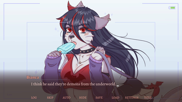 Screenshot 3 of Magic Exposure – Yuri Visual Novel - more gameplay footage