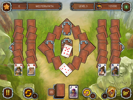 Screenshot z Solitaire Legend of the Pirates 2
