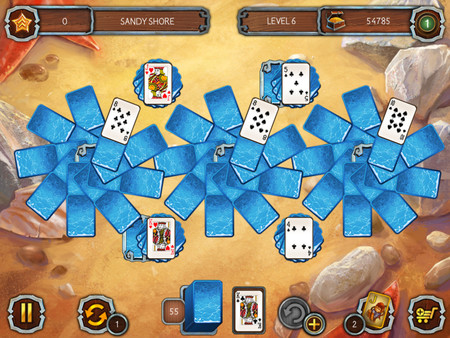 Screenshot z Solitaire Legend of the Pirates 3