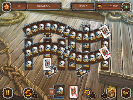 Screenshot z Solitaire Legend of the Pirates 3