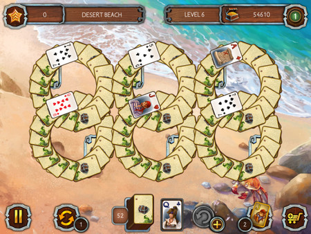 Screenshot z Solitaire Legend of the Pirates 3
