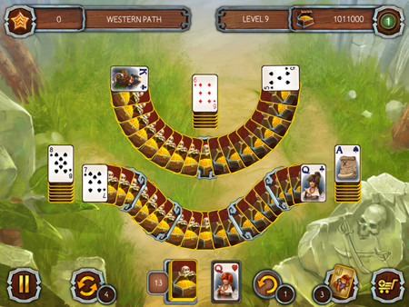 Screenshot z Solitaire Legend of the Pirates 3