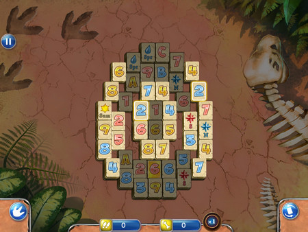 Jurassic mahjong