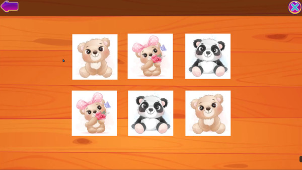 Cute Animals Memory Card Game screenshot 2