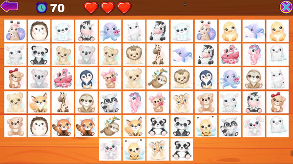 Cute Animals Memory Card Game screenshot 6