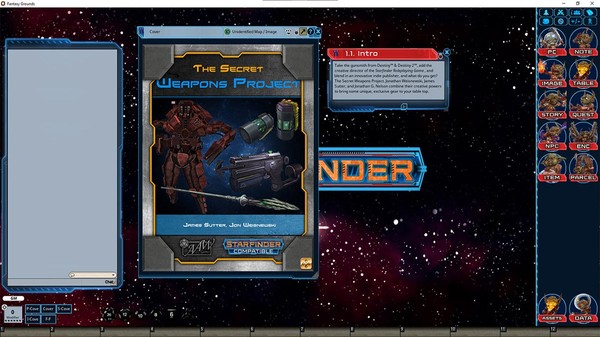 Fantasy Grounds - Secret Weapons Project